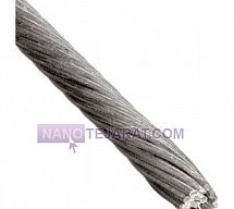 سیم بکسل فولادی سایز 6میلیمتر گالوانیزه 19*6 سیم بکسل فولادی سایز 6میلیمتر گالوانیزه 19*6